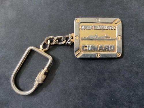 Cunard qe2 key ring - key,