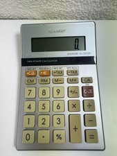 Sharp EL-331ER Twin Power Calculator – 10 Digit Desktop Model