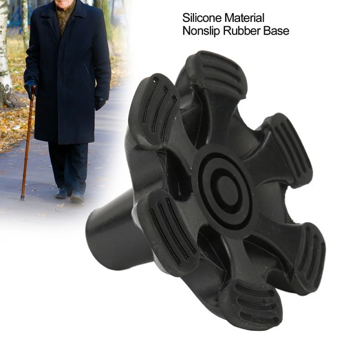Cane tip with support rubber - cane,