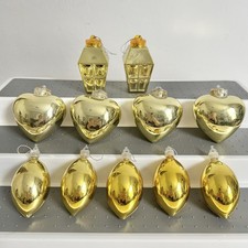 Vintage 11 Gold Christmas