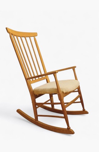 Scandinavian armchair rocking - scandinavian,