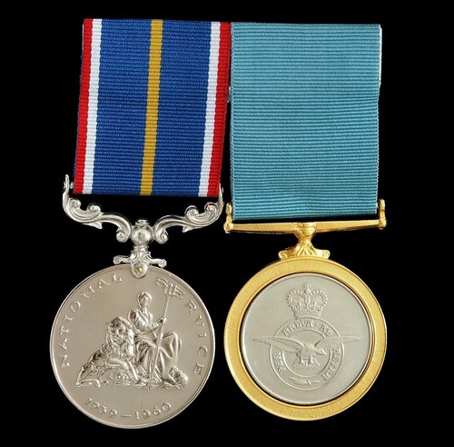 National service medal - service, and
