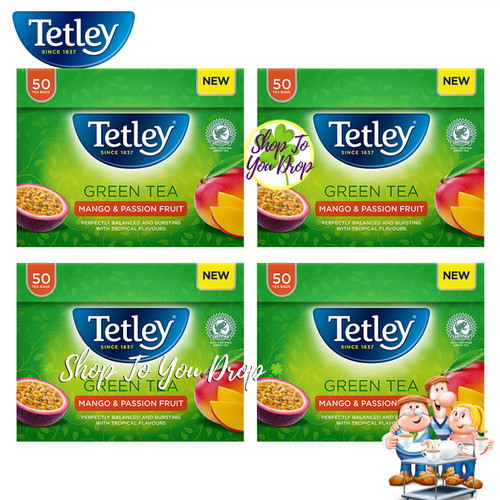 Tetley green tea mango - x, 50