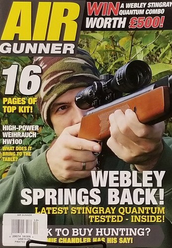 Air gunner webley - spring, back