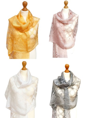 Floral organza silky with - organza,
