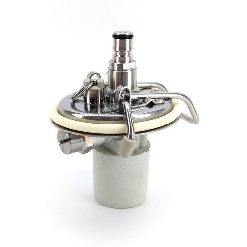 Continuous soda carbonator - soda, keg