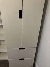 Ikea Stuva wardrobe- 2 drawers -white, compact but fits loads £174 new