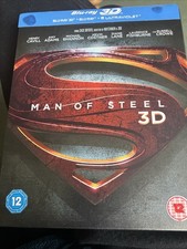 Man steel blu - steel, blu-ray