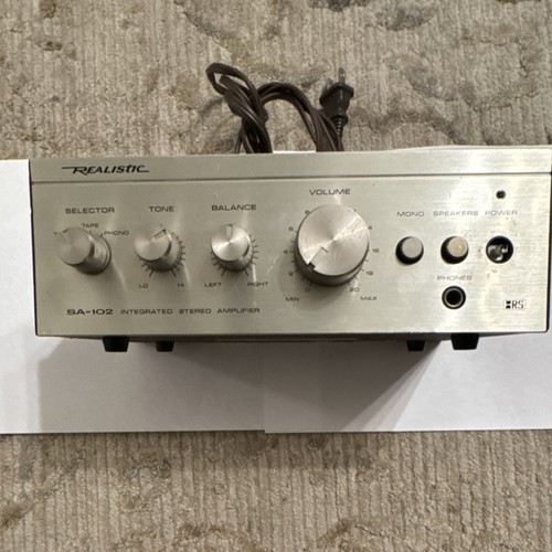 Realistic 102 integrated - realistic,