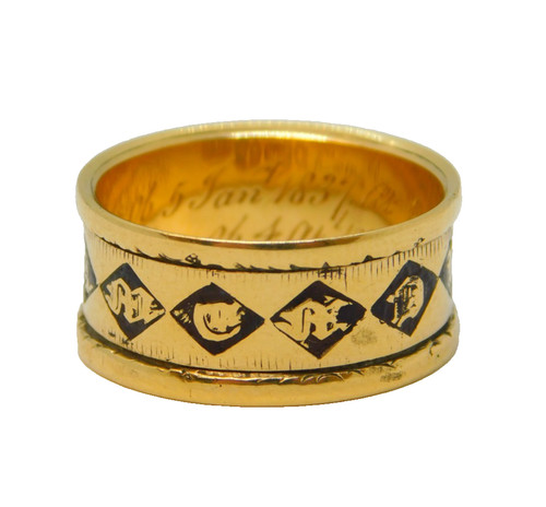 William 18ct gold black - iv,