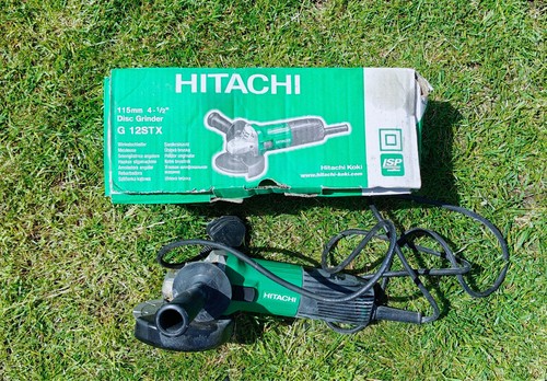 Hitachi g12stx angle grinder - hitachi,