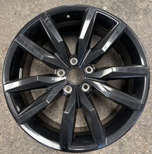 * 18"  GENUINE VW VOLKSWAGEN SCIROCCO ALLOY WHEEL RIM ET41 8J BLACK LISBON