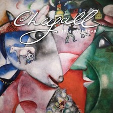 Chagall 2026 Square Wall Calendar