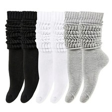 2/3Pairs Ladies Slouch Socks