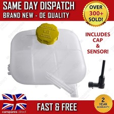 VAUXHALL ASTRA H MK5 04-14 RADIATOR COOLANT EXPANSION HEADER TANK & CAP + SENSOR