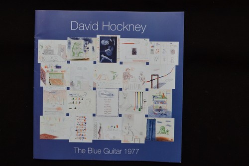 David hockney the - blue, guitar