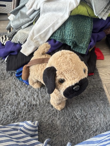 Walking dog soft toy - walking,