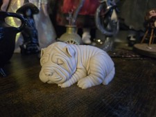 Sleeping shar pei puppy - shar,