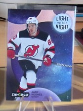 2022-23 Synergy Light Up The Night Pink - Jack Hughes - New Jersey Devils 05/75