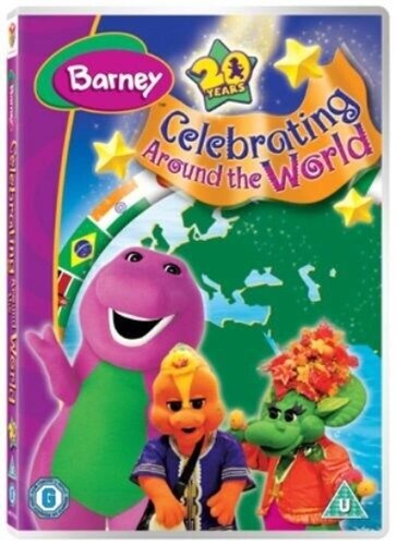 Barney celebrating around - barney,