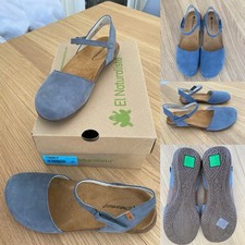 Soft Nubuck Slate Grey Sandals
