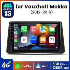 6G+128G For Vauxhall Mokka1 2012-16 Auto Carplay Car Stereo Radio Android 13 GPS