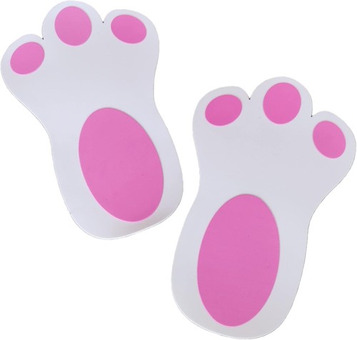 Large easter bunny feet - easter, 6