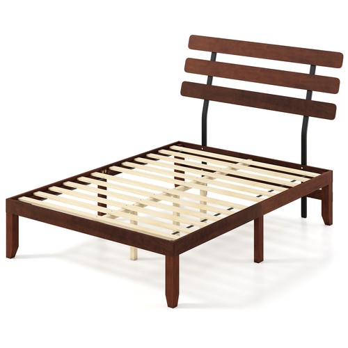 Costway double size bed frame - double,