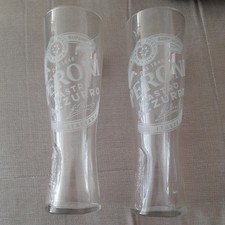 Peroni Nastro Azzurro - Pint Glasses X 2 