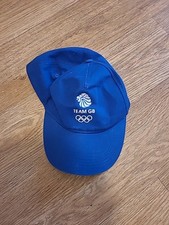 Mens Beechfield One Size Blue Team Gb Baseball Cap