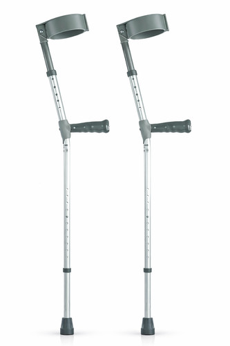 Coopers elbow crutches - crutches, double