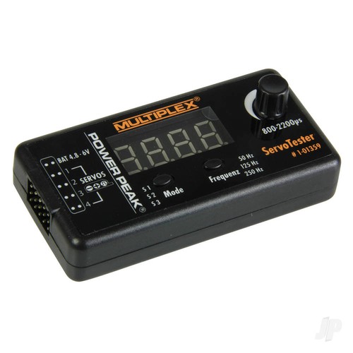 Multiplex servo tester 01359 - multiplex,