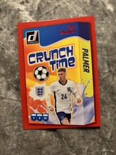2024-25 Panini Donruss Soccer Cole Palmer Red Parallel Crunch Time Insert #6
