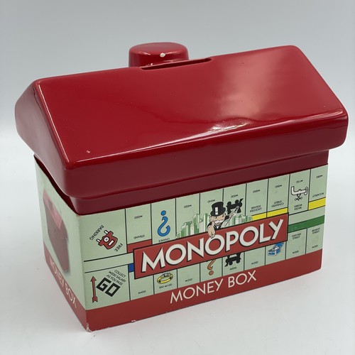 Monopoly red hotel - monopoly, ceramic