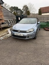 VW Golf convertible 2012