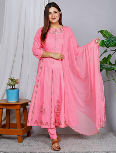 Women pink salwar - salwar, kameez