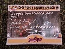 Scooby-Doo & Haunted Mansion #01 - Funko Pop! Town-signed By Neil Fanning