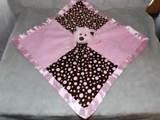 Mary Meyer bear comforter soft toy pink teddy blankie brown spo