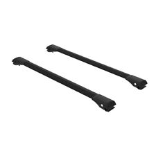Roof Racks Cross Bars Black For Saab 9-3 Estate/Wagon 2005-2011