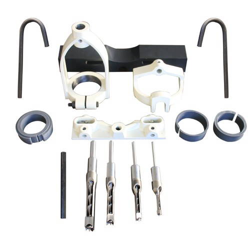 Locator set bench drill - set, for