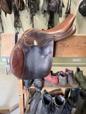 Pessoa Brown 17.5 Jump Saddle