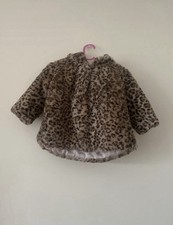 Leopard Print Coat Infant 3-6 Months 