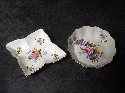 Pair royal crown derby - royal,