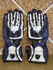Knox Handroid MK4 - XL -Men's Motorcycle Gloves Blue Motorbike Bike Sport Track