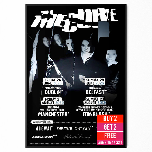 The cure poster 2026 summer - the,