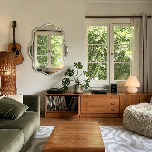 Frameless prism modern wall - frameless,