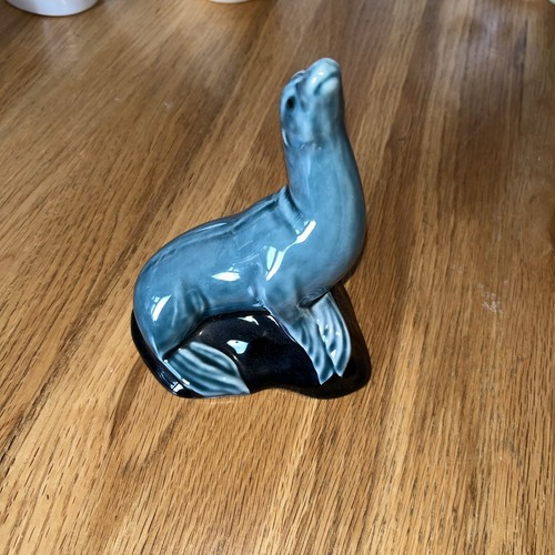 Vintage poole pottery blue - poole,