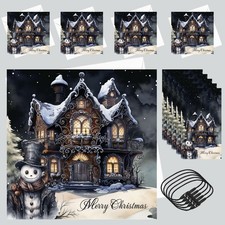 Gothic christmas cards with - christmas,