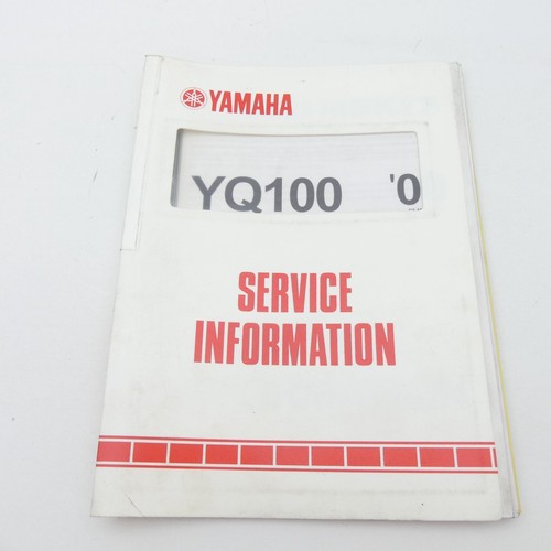 Yamaha 100 aerox service - yamaha, yq