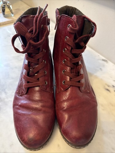 Woman leather ankle - ankle, boots